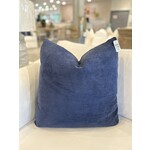 Outside The Box 24x24 Taxi Indigo Hand-Crafted Down Filled Pillow