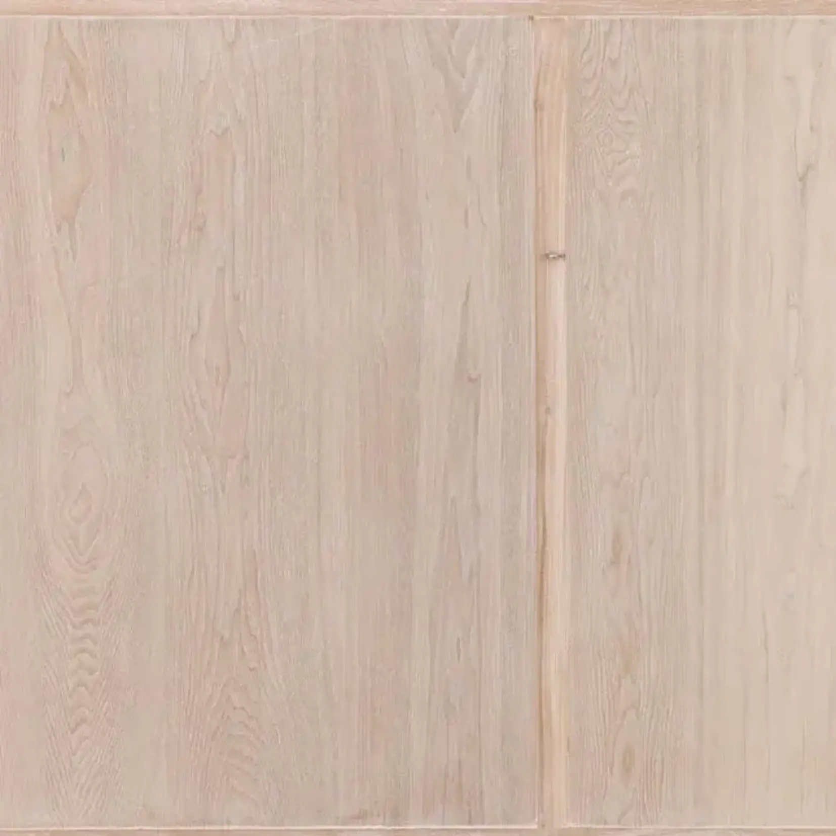 Outside The Box 87x18x38 Harrison White Wash Elm Wood 4 Door Sideboard