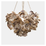 Outside The Box 23" Made Goods Venus Natural Saddle Oyster Shell Chandelier