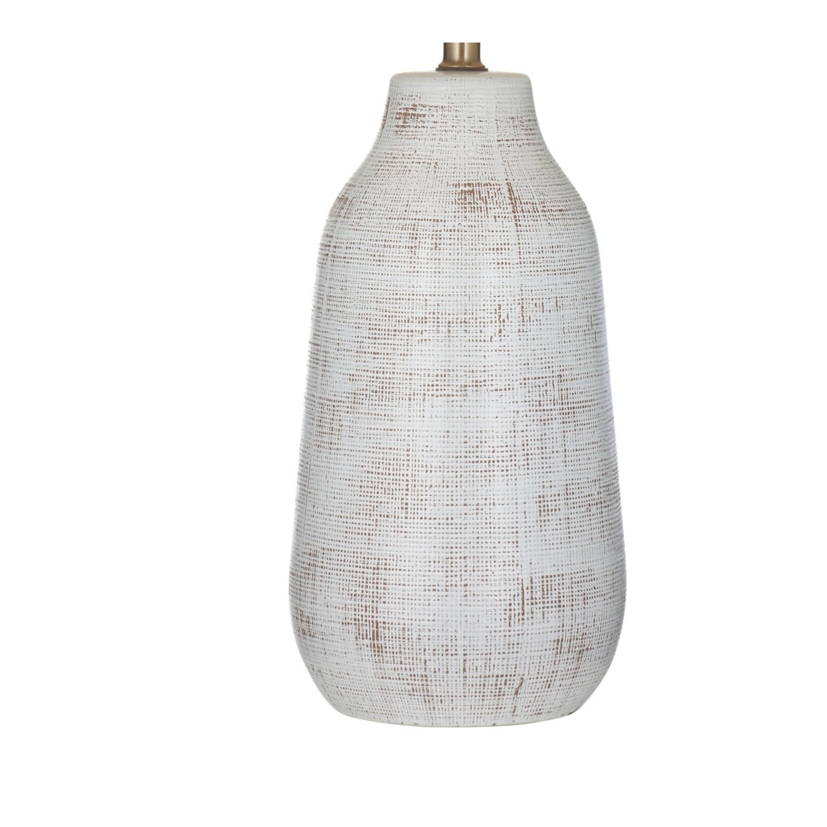 Outside The Box 31" Forcythia White Washed Ceramic Table Lamp