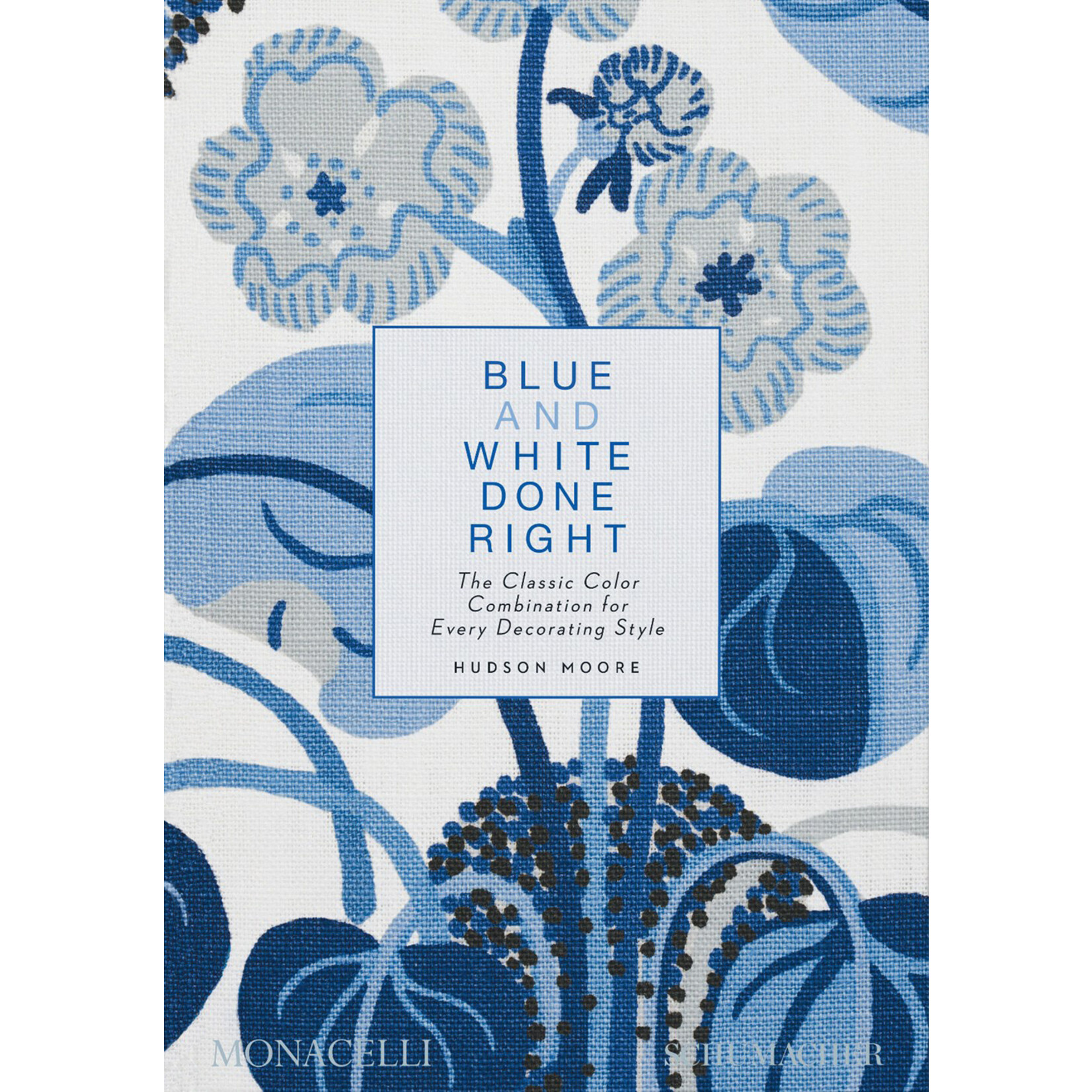 Outside The Box Blue & White Done Right Hardcover Book