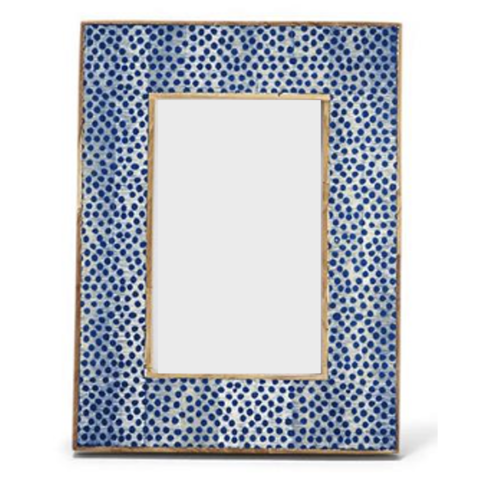 Outside The Box 4x6 Shibori Blue Bone Inlay Photo Frame [ 3 Designs - SOLD SEPARATELY ]