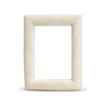 Outside The Box 5x7 Ivory Shagreen Texture Resin Photo Frame
