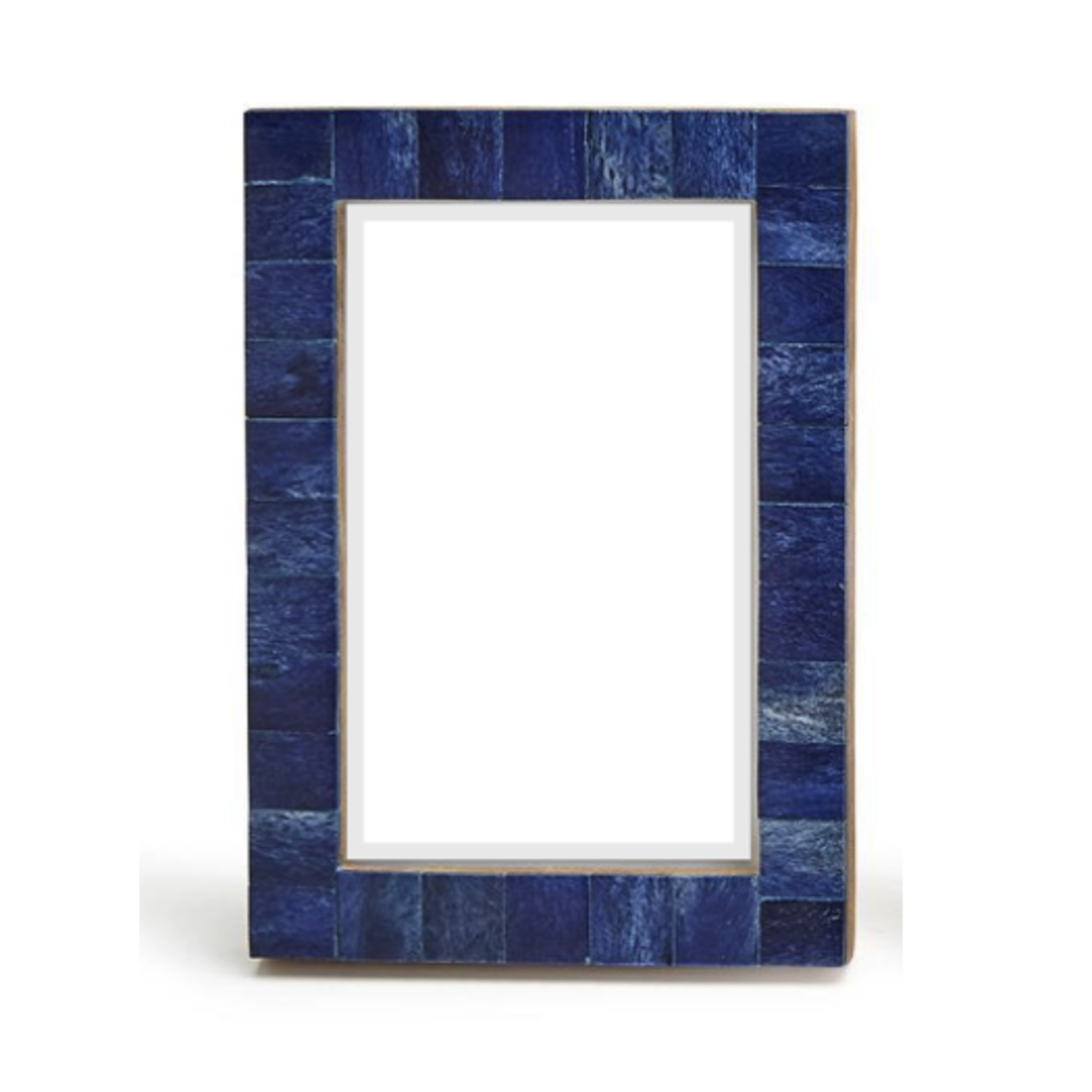 Outside The Box 4x6 Square Block Bone Inlay Photo Frame [ 3 Designs - SOLD SEPARATELY ]