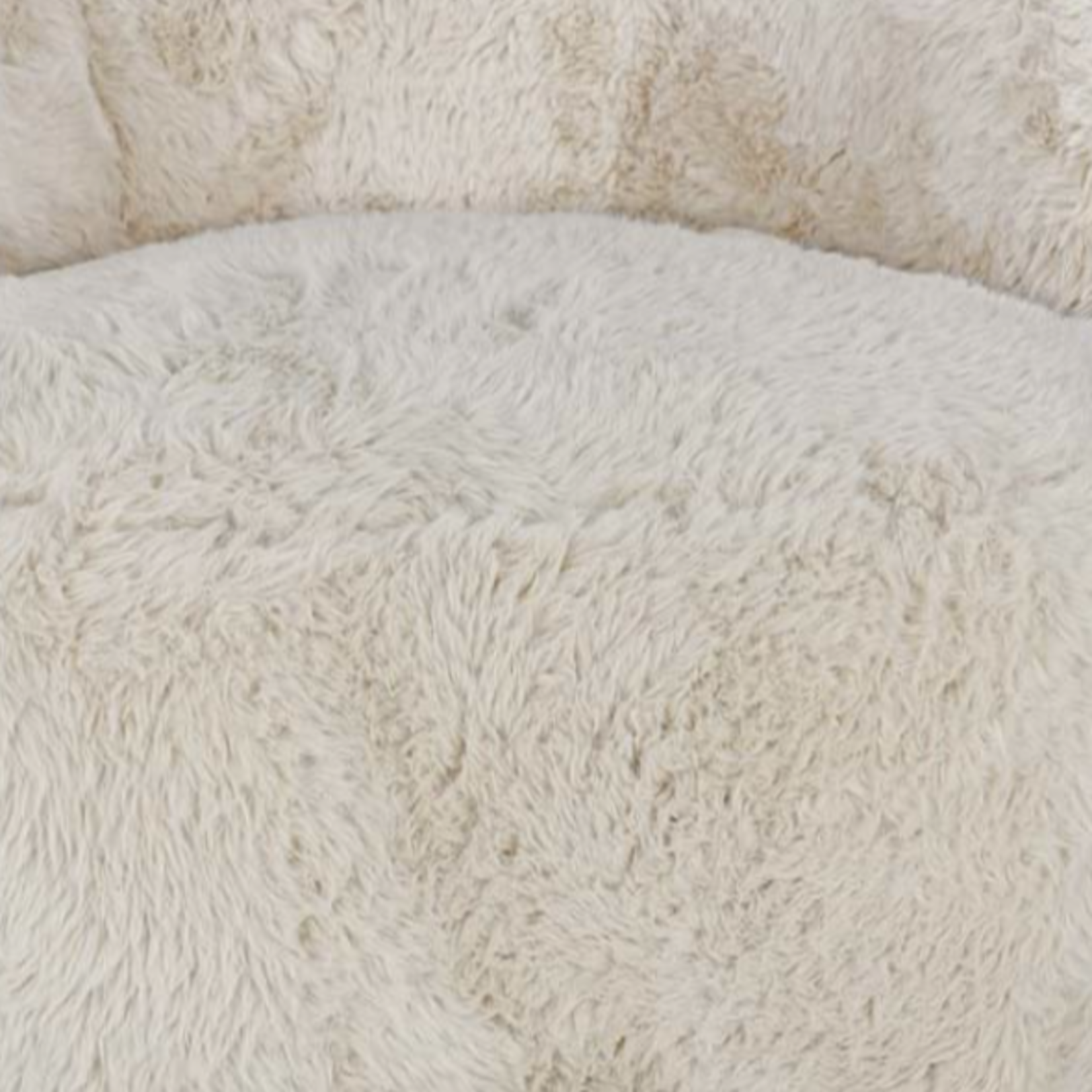 Outside The Box Adley Sand Plush Swivel Accent Chair
