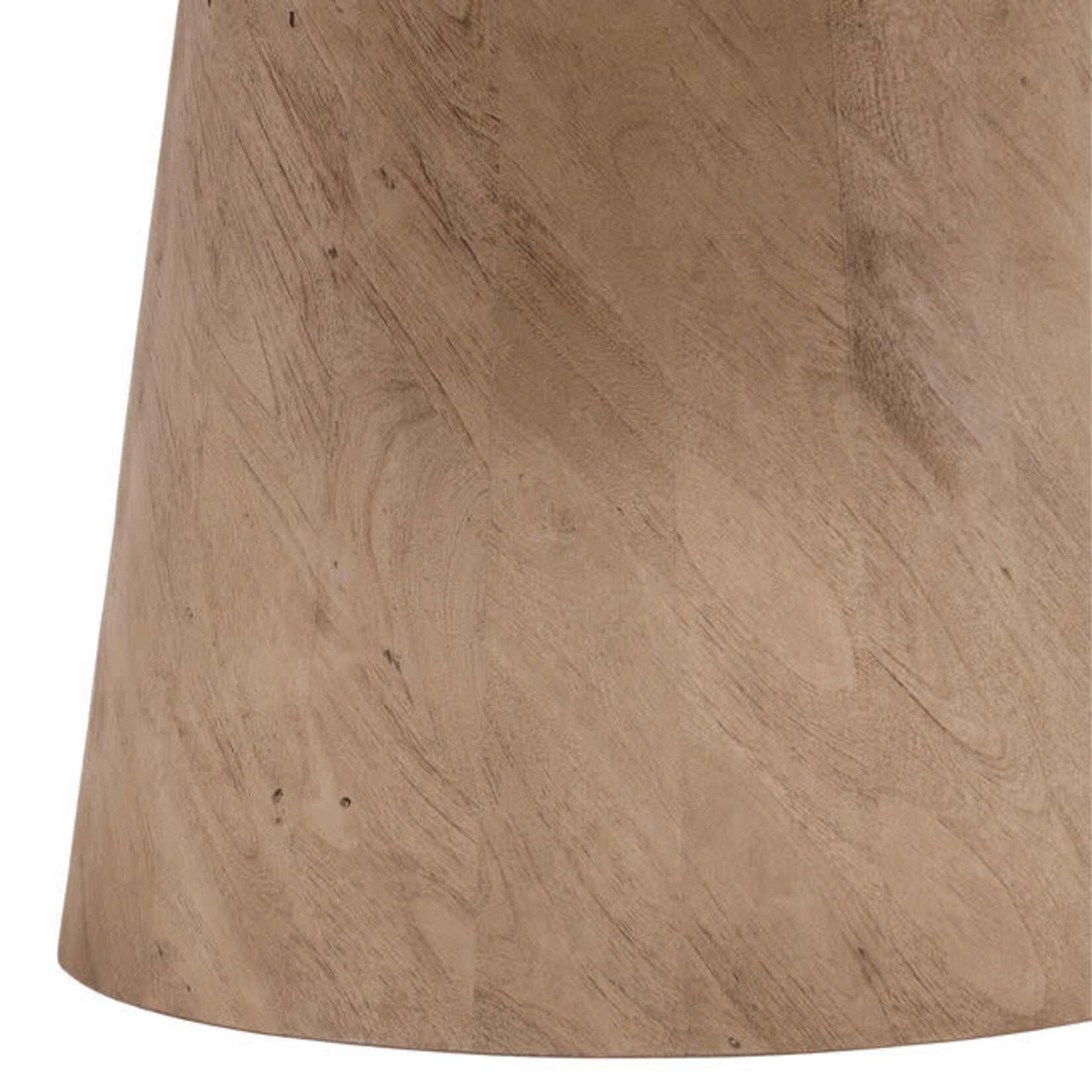 Outside The Box 60" Marci Solid Natural Acacia Wood Round Dining Table