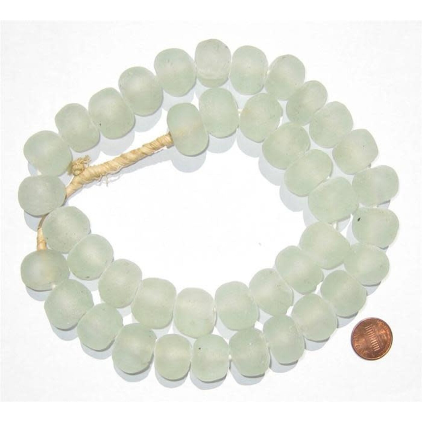 Outside The Box 24" Clear Recycled 18MM Glass Beads