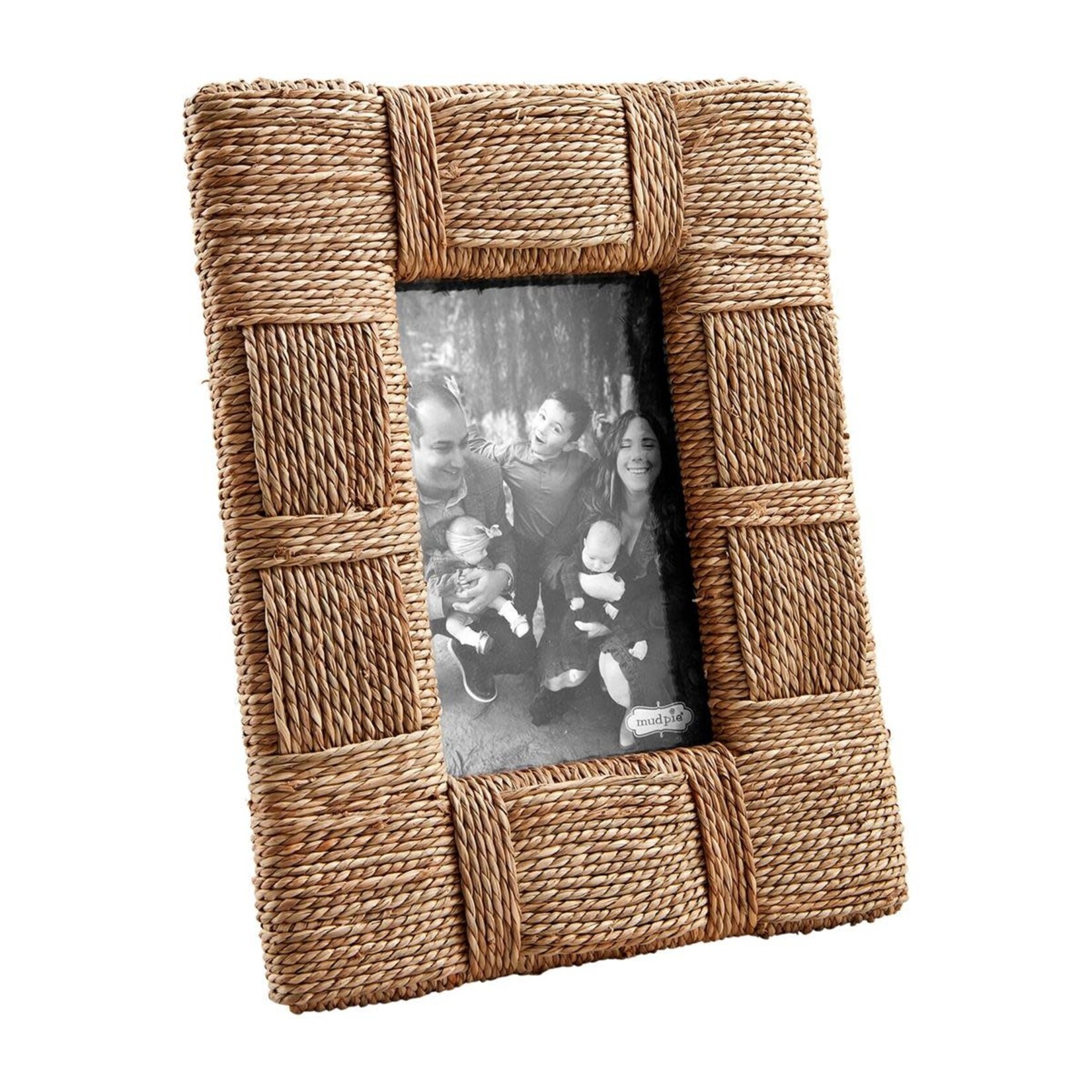 Outside The Box 5x7 Natural Seagrass Woven Photo Frame