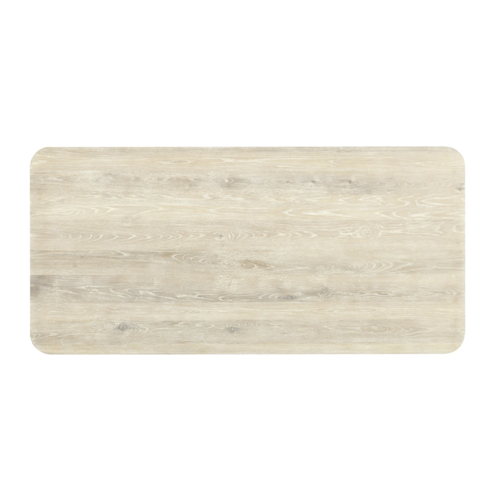 Outside The Box 84x40 Vander Solid Oak White Wash Dining Table