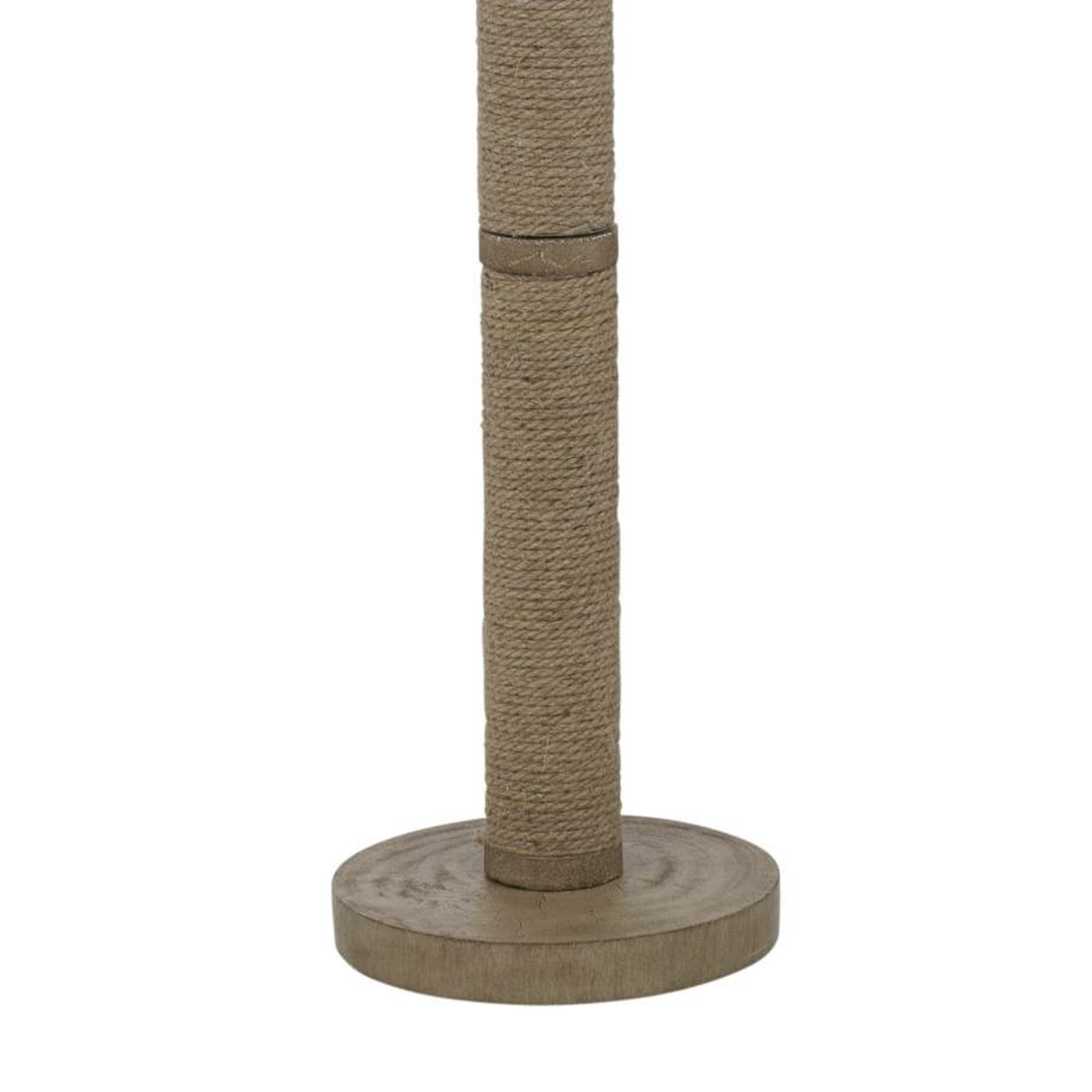 Outside The Box 65" Chester Natural Jute Rope Floor Lamp