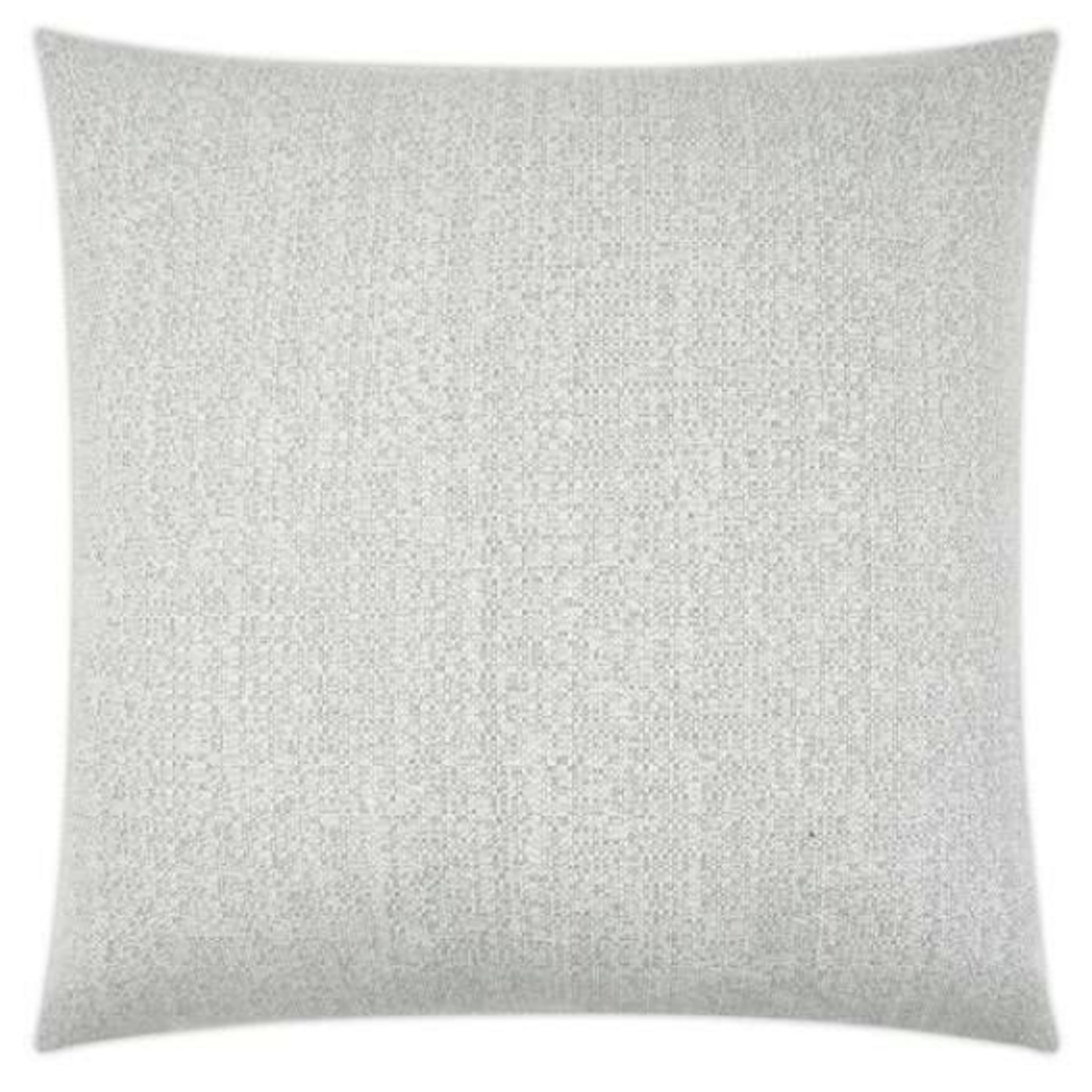 Outside The Box 24x24 Lolly Square Feather Down Pillow In Snow - DV KAP