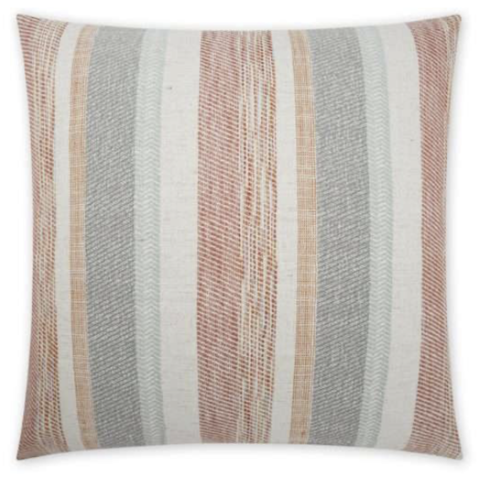 Outside The Box 24x24 Shannon Square Feature Down Pillow In Melon - DV KAP