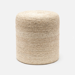 Outside The Box 18" Made Goods Nadine Natural Woven Raffia Stool