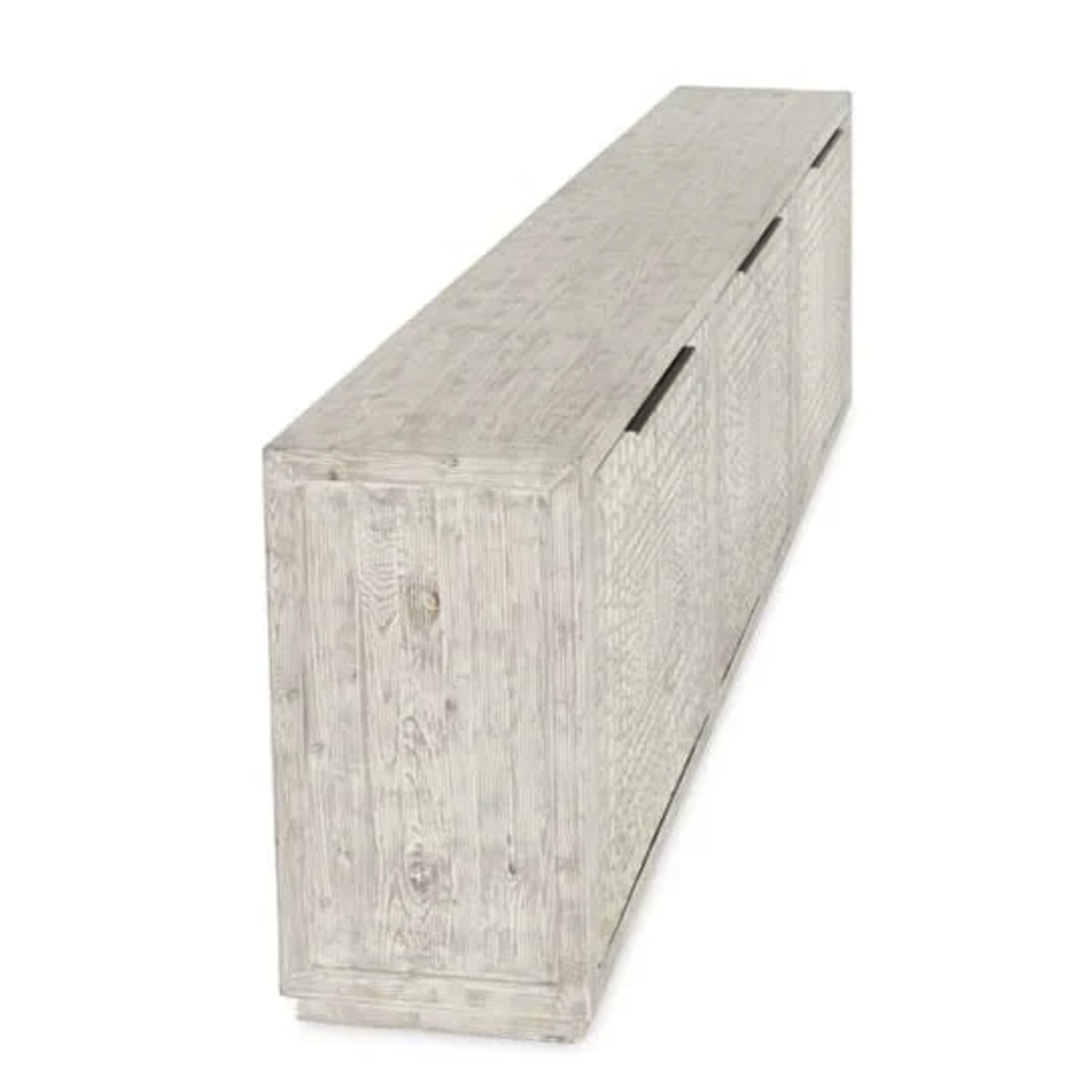 Outside The Box 103x19x36 Tanya Timeworn Cream Reclaimed Wood 6 Door Sideboard