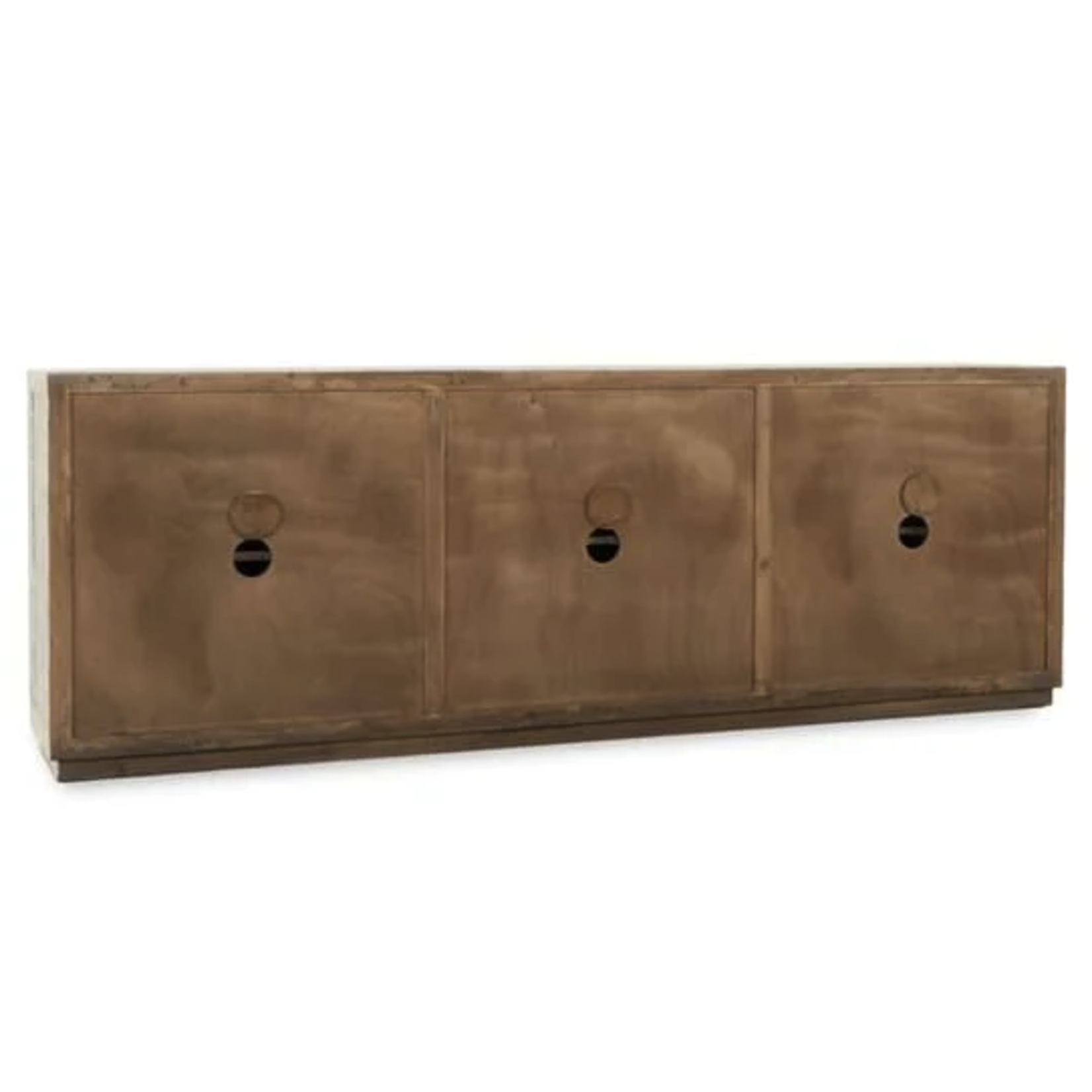 Outside The Box 103x19x36 Tanya Timeworn Cream Reclaimed Wood 6 Door Sideboard