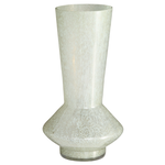Outside The Box 15" Pilat Taupe Tall Glass Vase