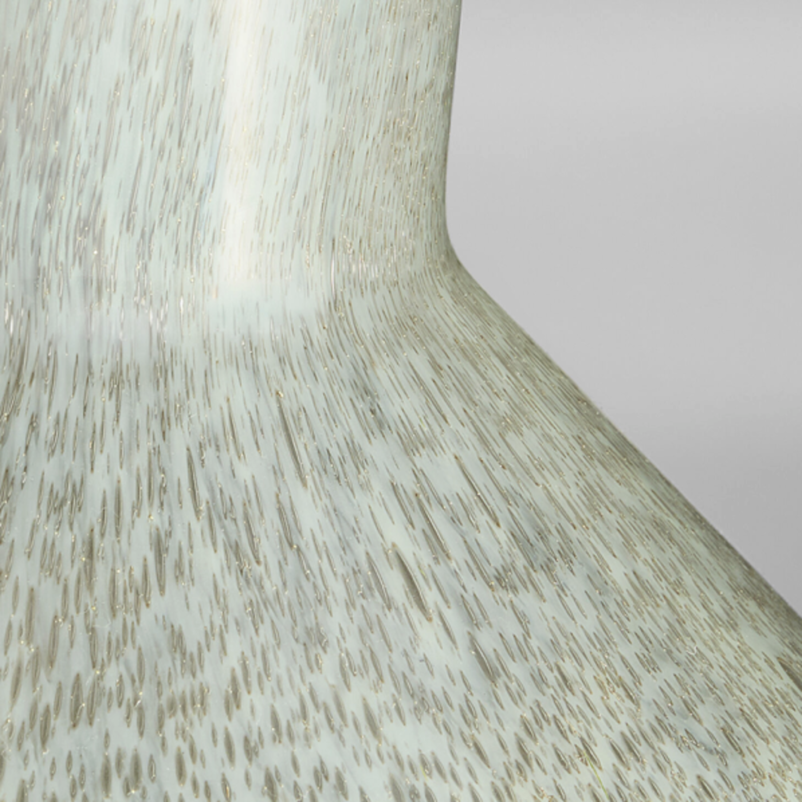 Outside The Box 15" Pilat Taupe Tall Glass Vase