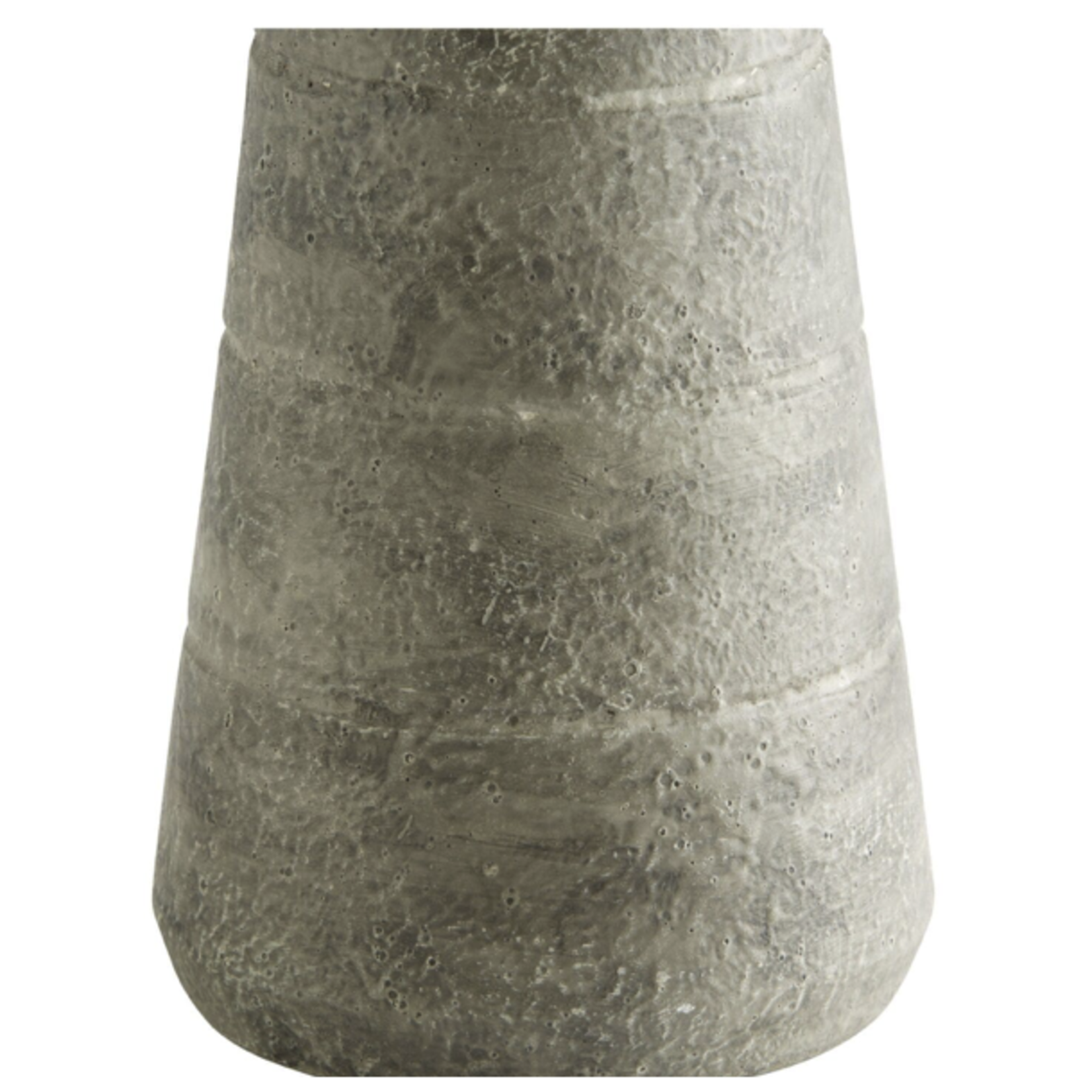 Outside The Box 17" Thera Grey Earthenware Ceramic Vase