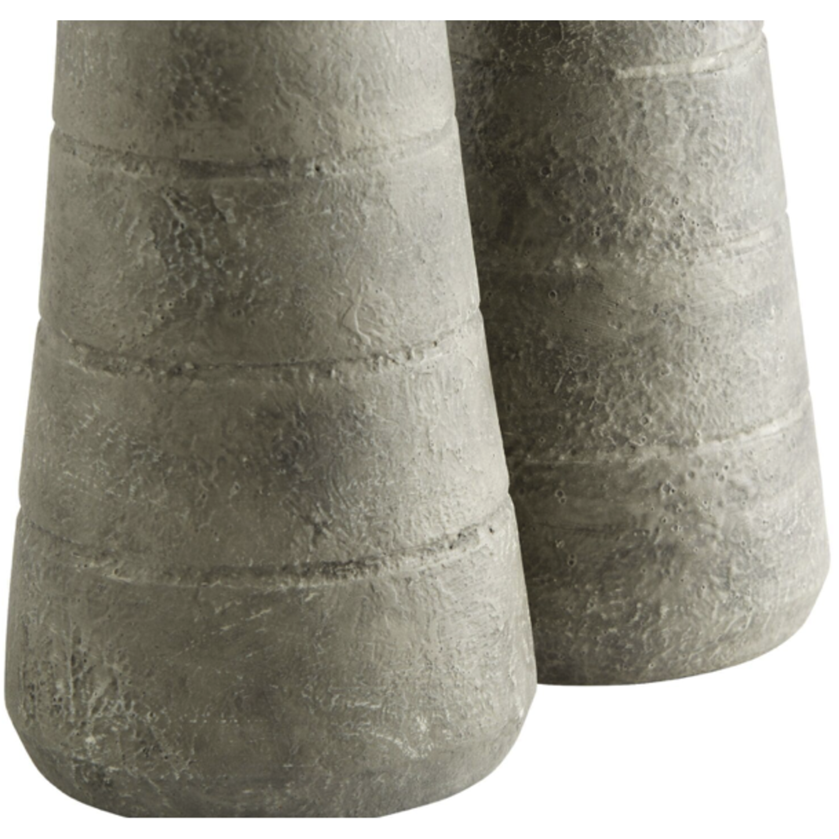 Outside The Box 17" Thera Grey Earthenware Ceramic Vase