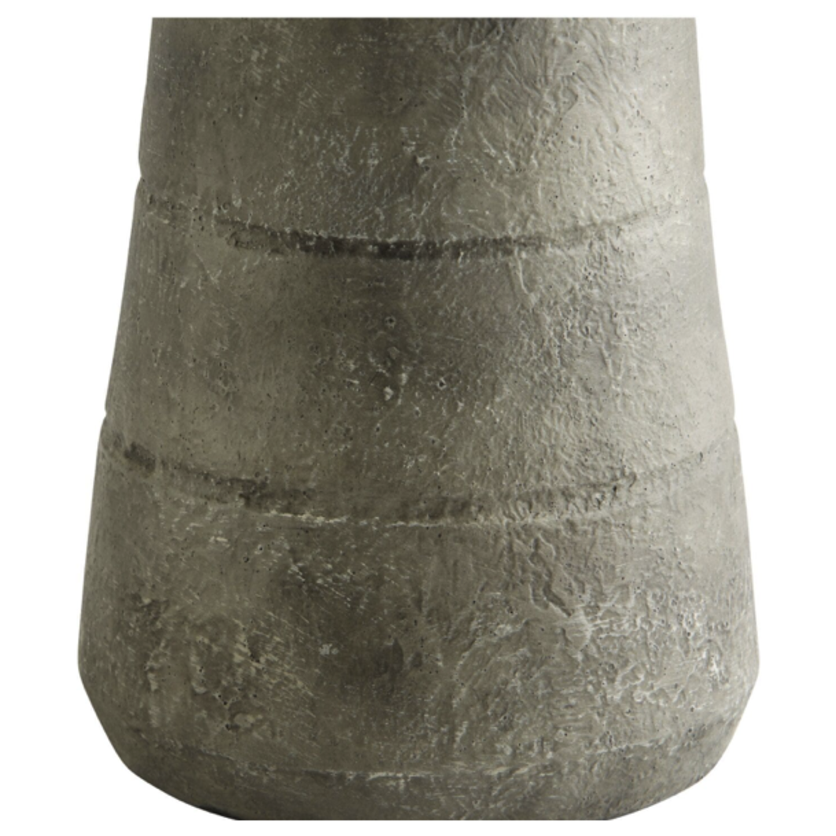 Outside The Box 20" Thera Grey Earthenware Ceramic Vase