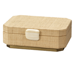 Outside The Box 11" Eden Natural Raffia Decorative Box