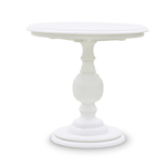 Outside The Box 31" Gloucester Solid Mahogany Kitchen Table In Architectural White Light Distress -  HRW