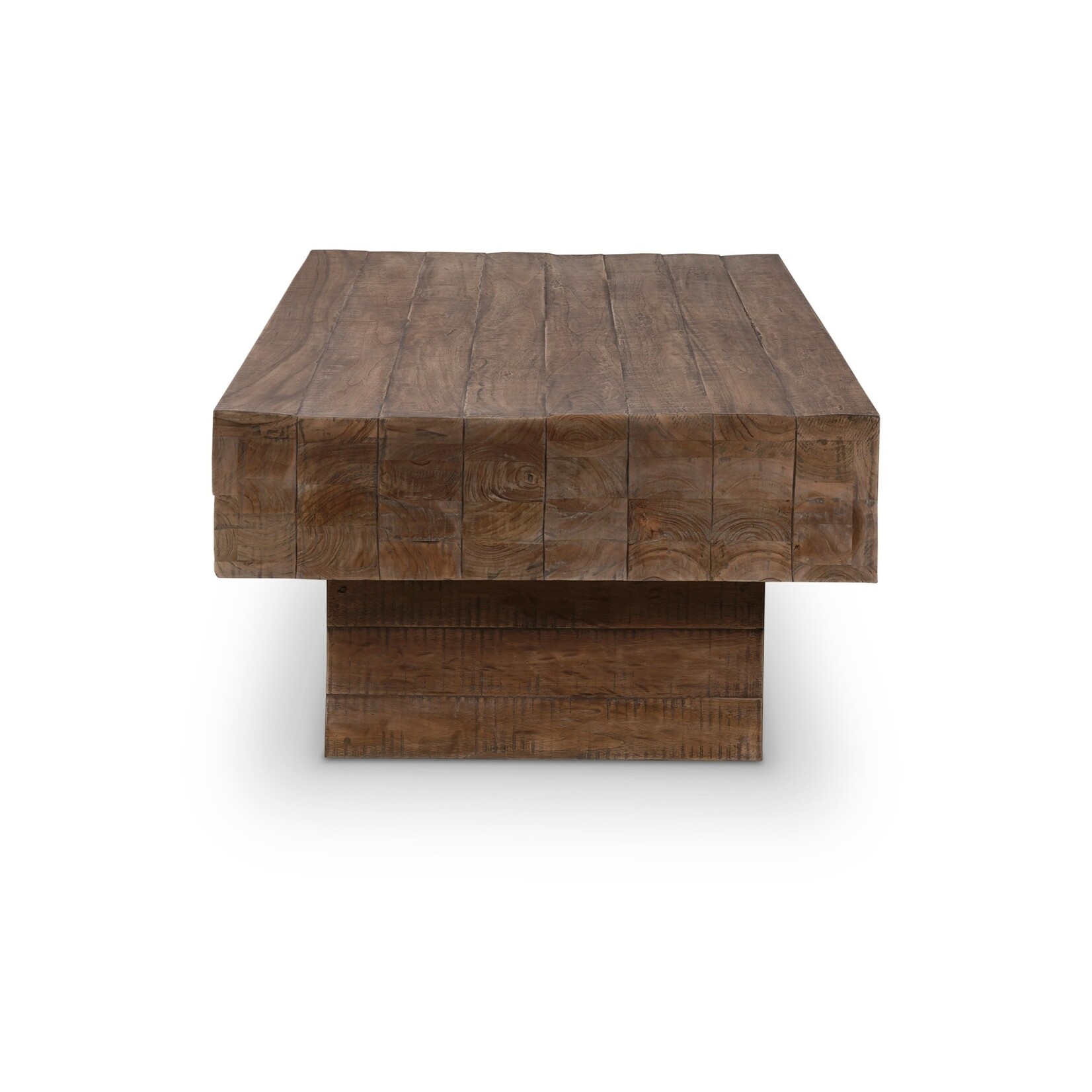 Outside The Box 67x31x18 Tuscan Solid Teak Wood Coffee Table In Brown TSB