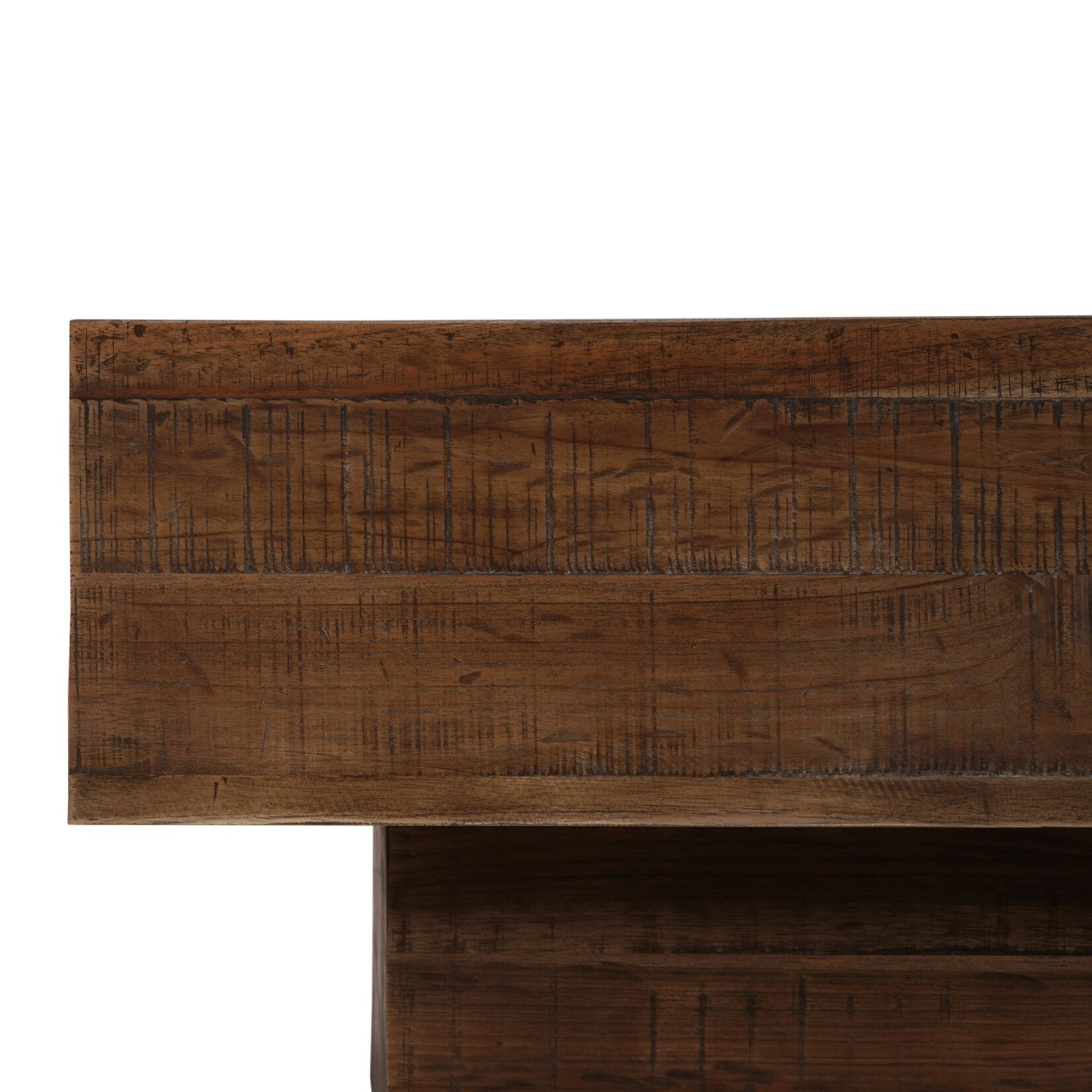 Outside The Box 67x31x18 Tuscan Solid Teak Wood Coffee Table In Brown TSB