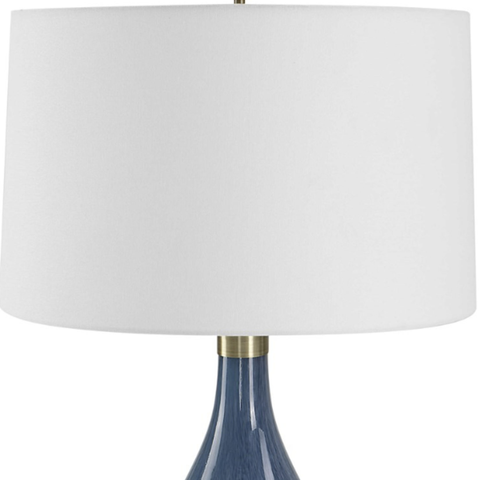 Outside The Box 28" Uttermost Riviera Sapphire & Navy Blue Glass Table Lamp