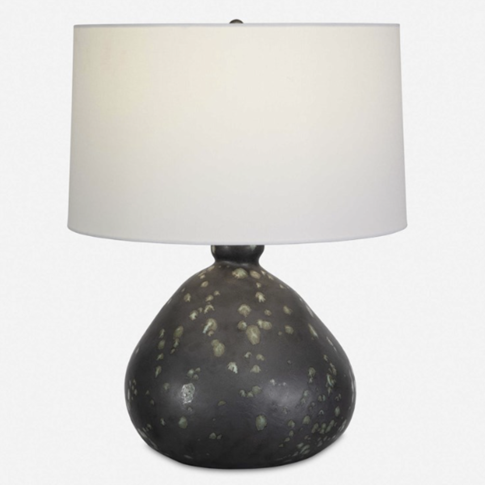 Outside The Box 23" Uttermost Killarney Emerald Green Ceramic Table Lamp