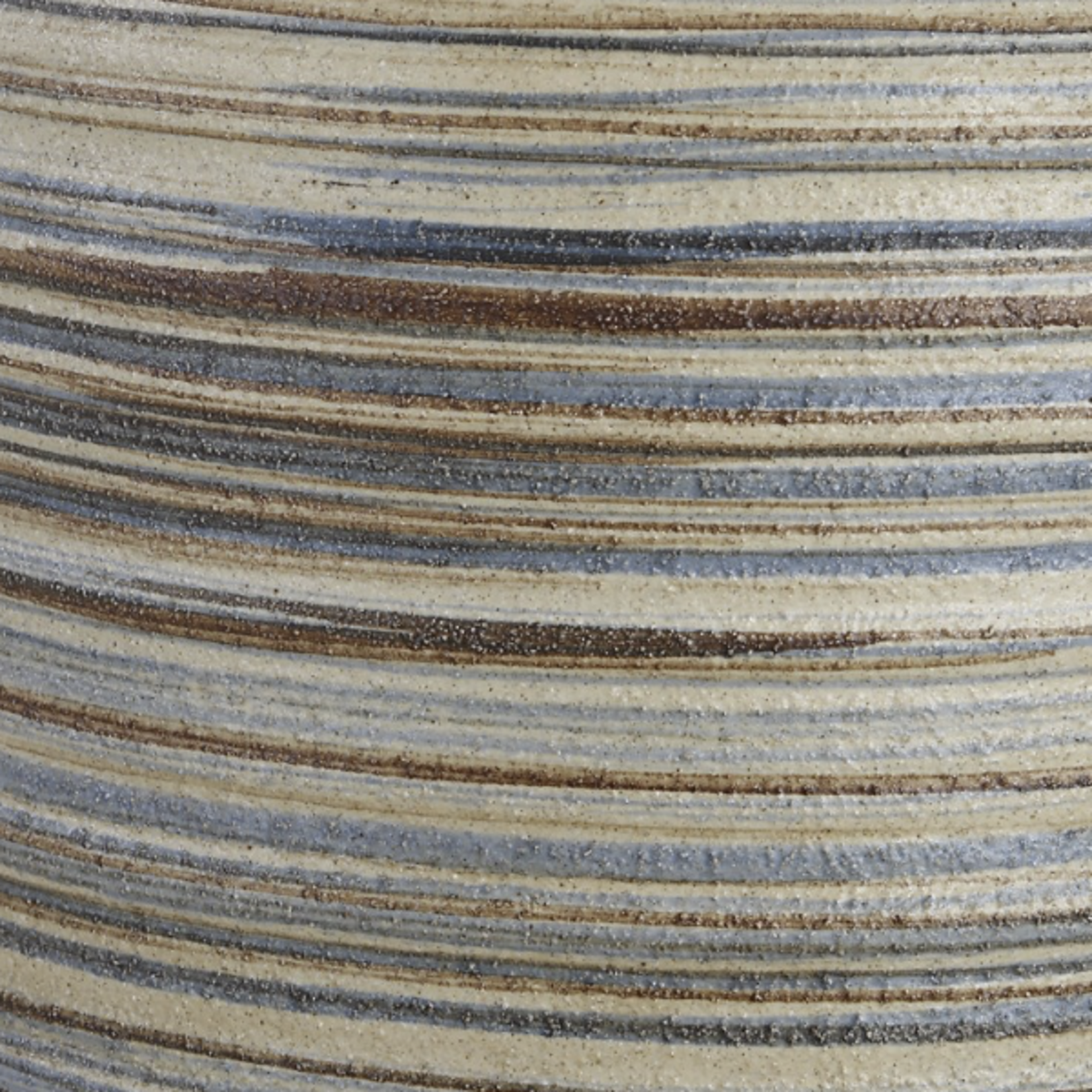 Outside The Box 27" Uttermost Prospect Brown Taupe Hues Striped Ceramic Table Lamp