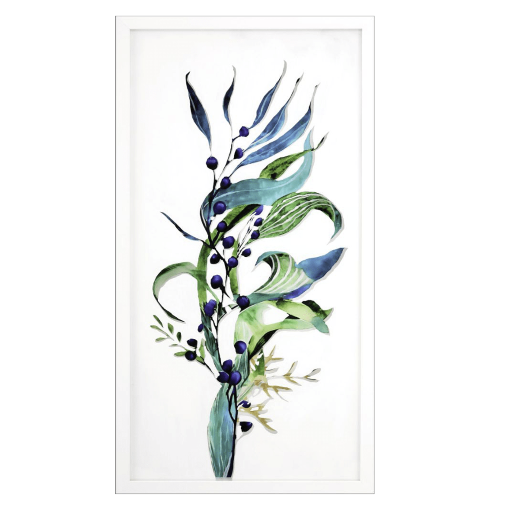 Outside The Box 42x22 Sea Life #2 Shadow Box Artwork
