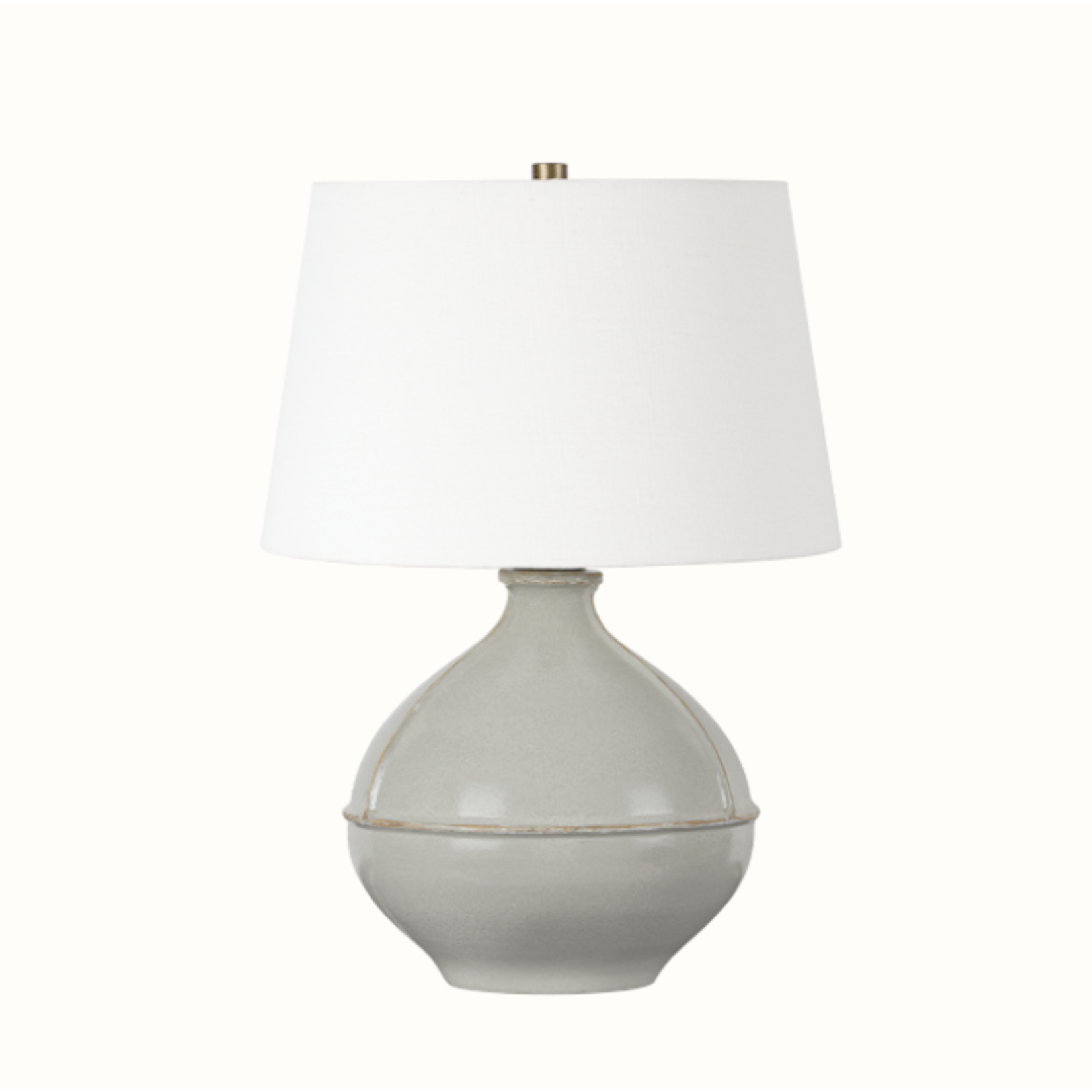 Outside The Box 18" Salvage Pale Sage Ceramic Table Lamp