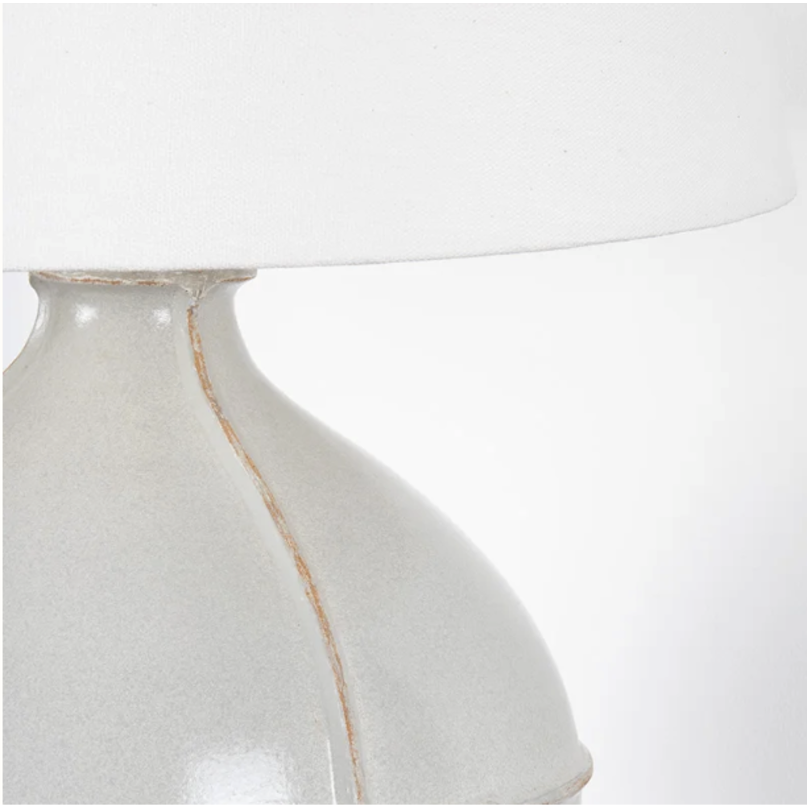 Outside The Box 18" Salvage Pale Sage Ceramic Table Lamp