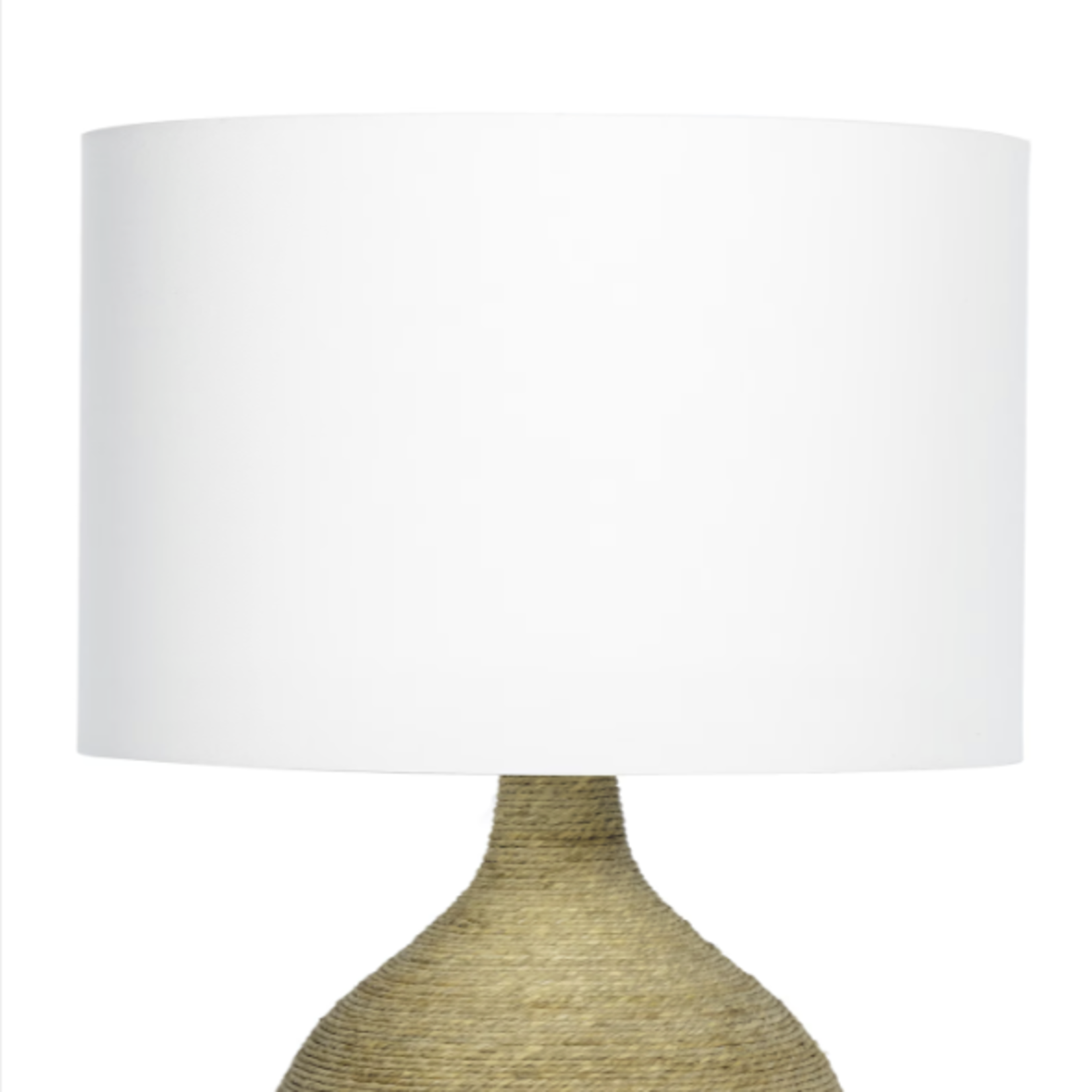 Outside The Box 26" Regina Andrew Maren Natural & Navy Blue Jute Rope Table Lamp