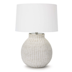 Outside The Box 27" Regina Andrew Hobi White Washed Table Lamp