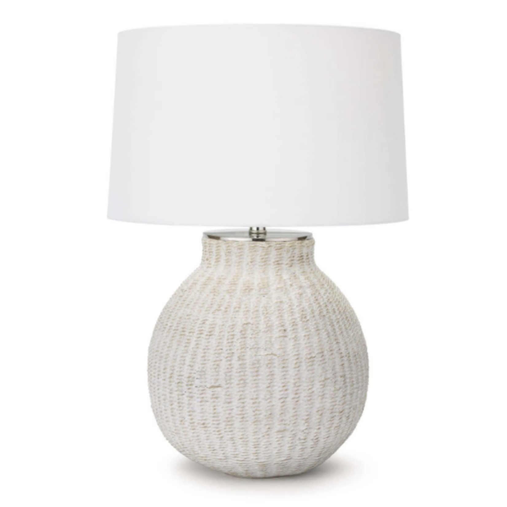 Outside The Box 27" Regina Andrew Hobi White Washed Table Lamp
