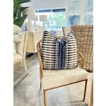 Outside The Box 24x24 Knockout Hand-Crafted Down Filled Pillow In Oceanic