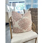 Outside The Box 24x24 Cabo Salmon Hand-Crafted Down Filled Pillow