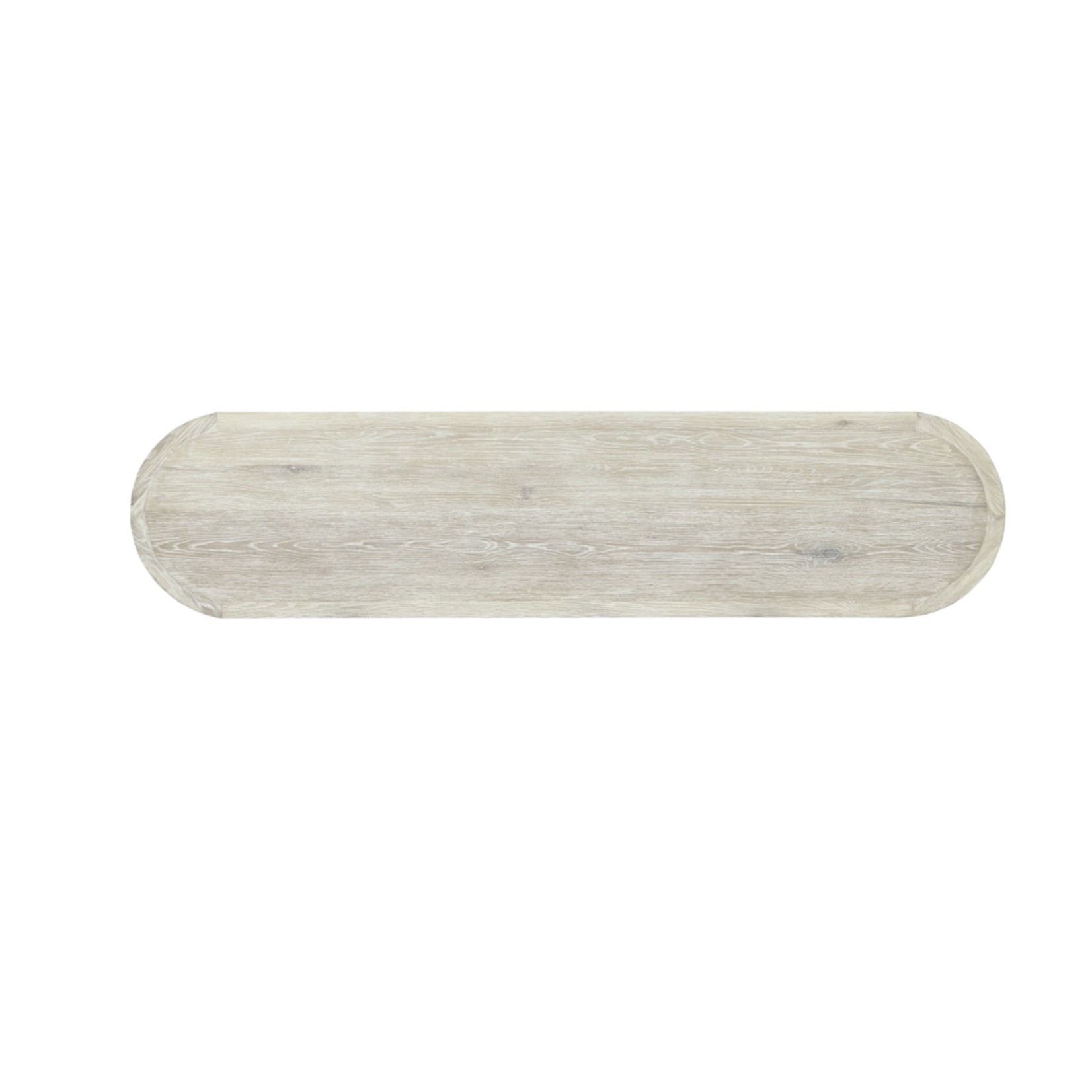 Outside The Box 78x18x36 Biltmore Solid Oak White Wash 4 Door Buffet / Sideboard