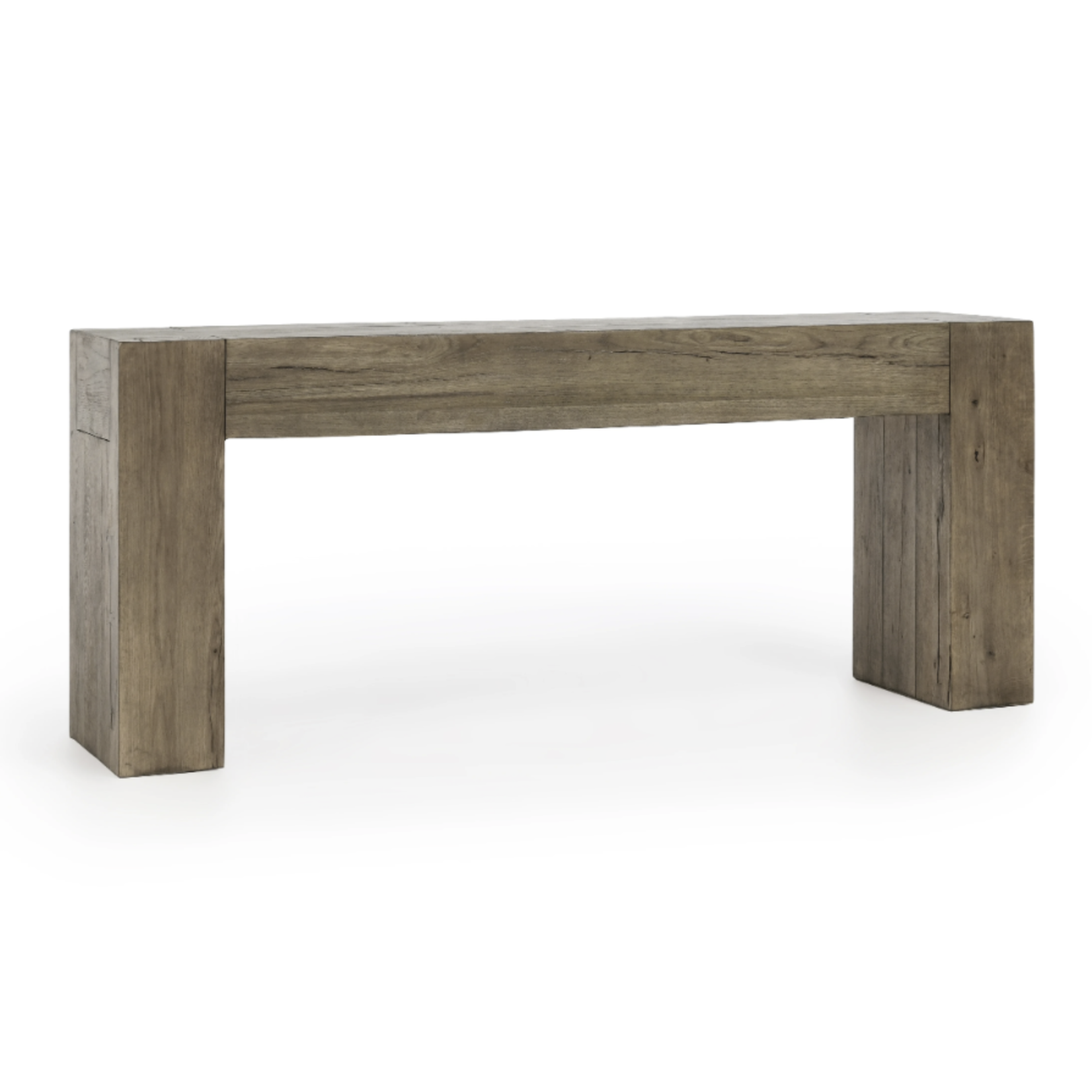 Outside The Box 72x16x30 Bristol Reclaimed Oak Console Table In Brown