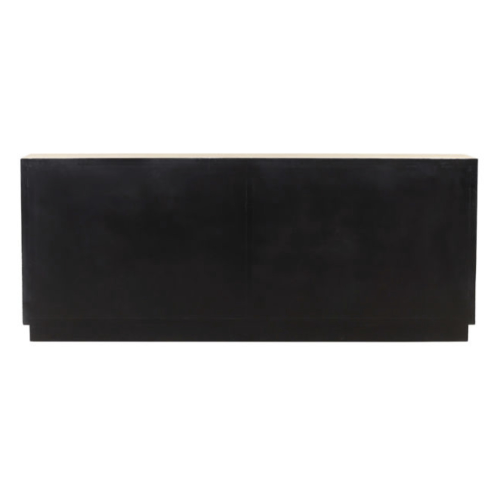 Outside The Box 87x18x35 Durrant Light Oak Wood 4 Door Sideboard