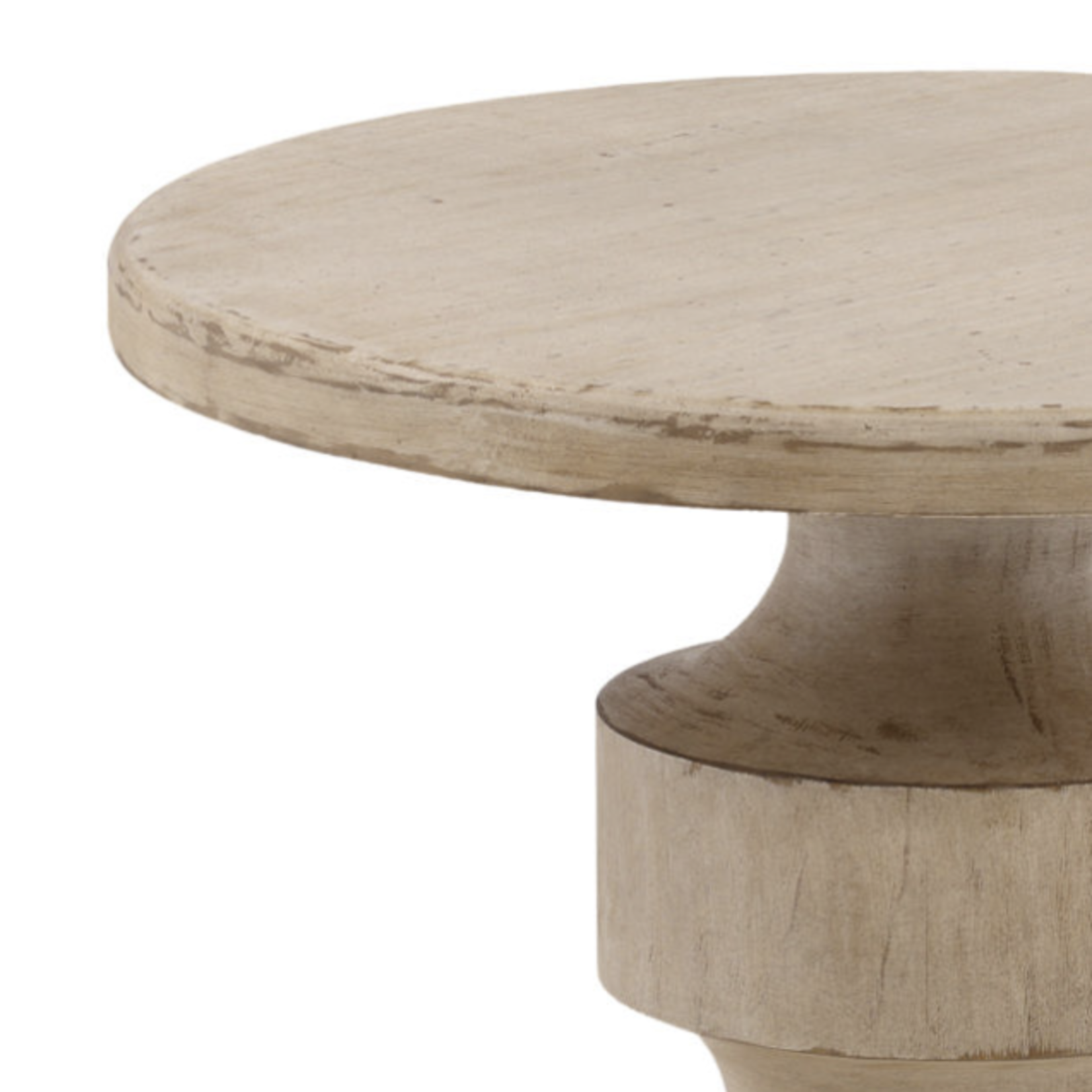 Outside The Box 22x26 Taryn Light Warm Wash Reclaimed Pine Wood Side Table