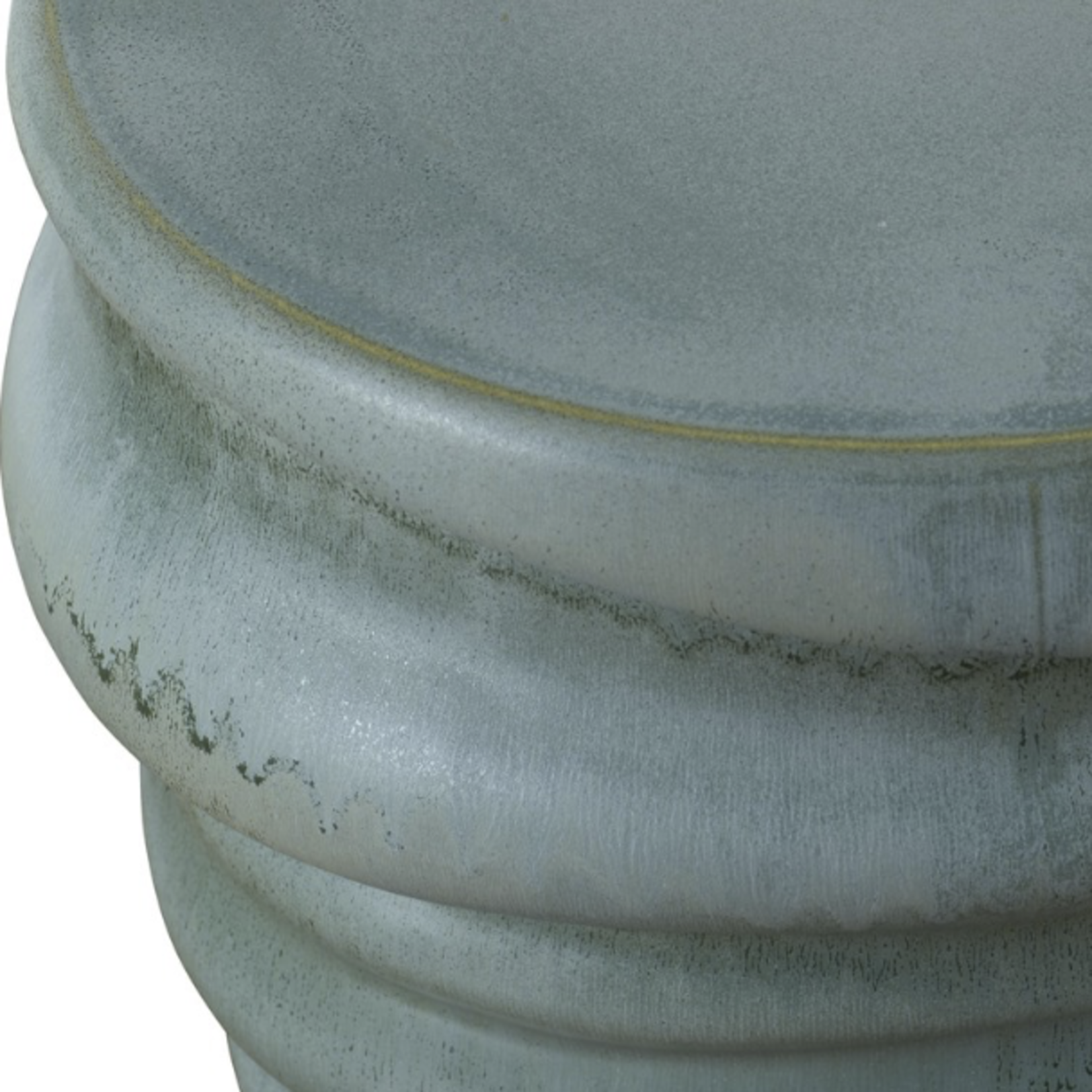 Outside The Box 15x18 Skye Light Aqua Indoor / Outoor Stool