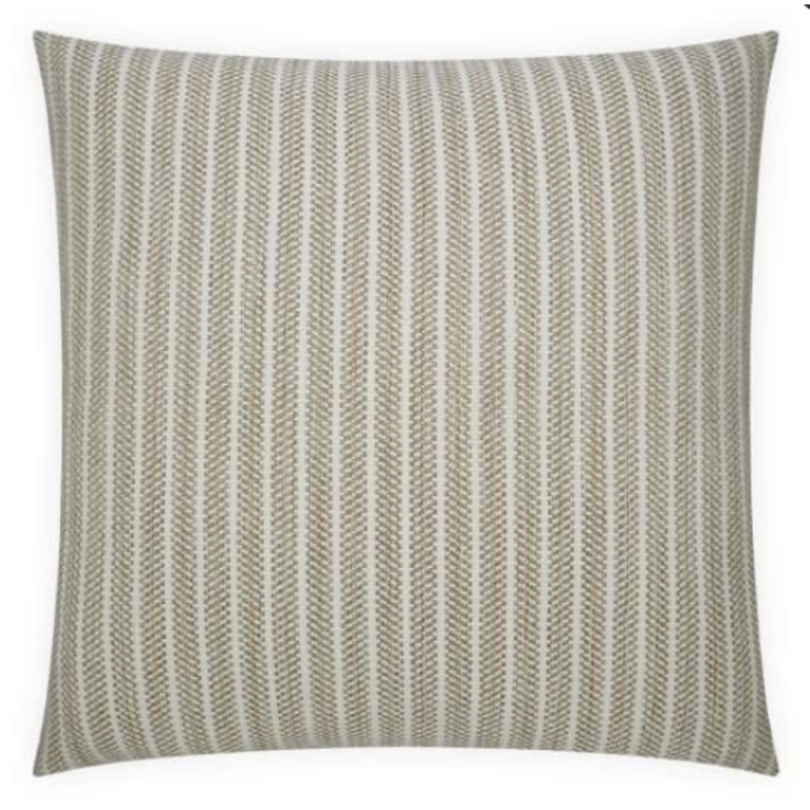 Outside The Box 24x24 Convergence Square Feather Down Pillow In Sisal - DV KAP