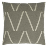 Outside The Box 24x24 Edge of Glory Square Feather Down Pillow in  Mink - DV KAP