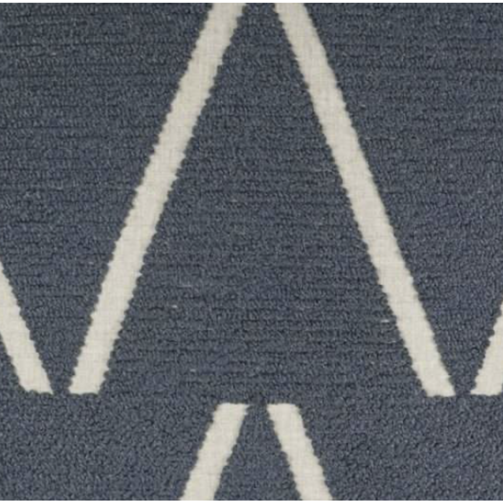 Outside The Box 24x24 Edge of Glory Square Feather Down Pillow in  Blue - DV KAP