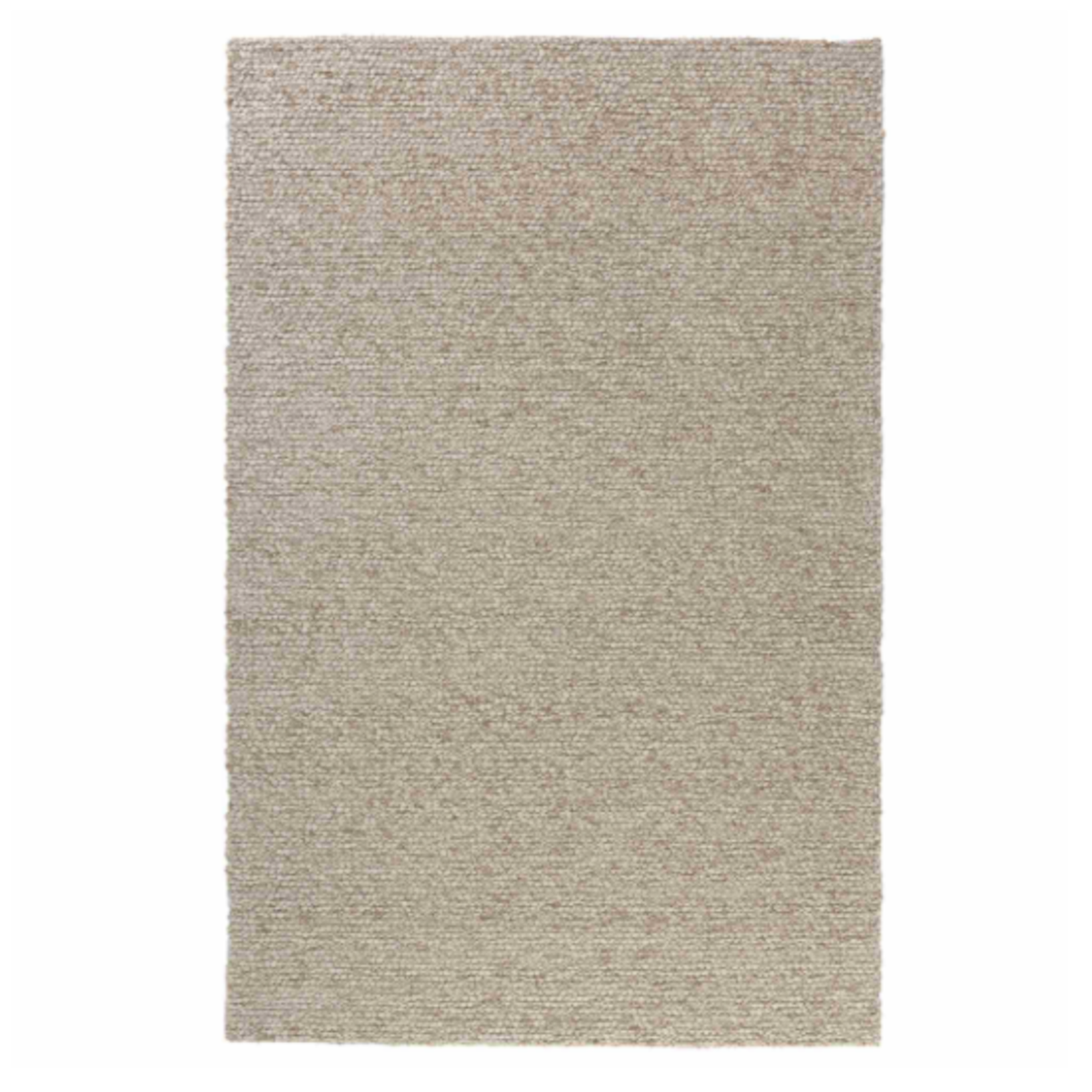 Outside The Box 2' x 3' Dome 100% New Zealand Wool Hand-Woven Area Rug In Beige - 82604