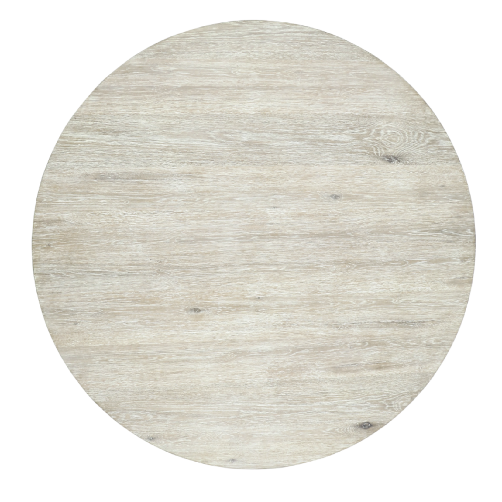 Outside The Box 55" Vander Solid Oak White Wash Dining Table