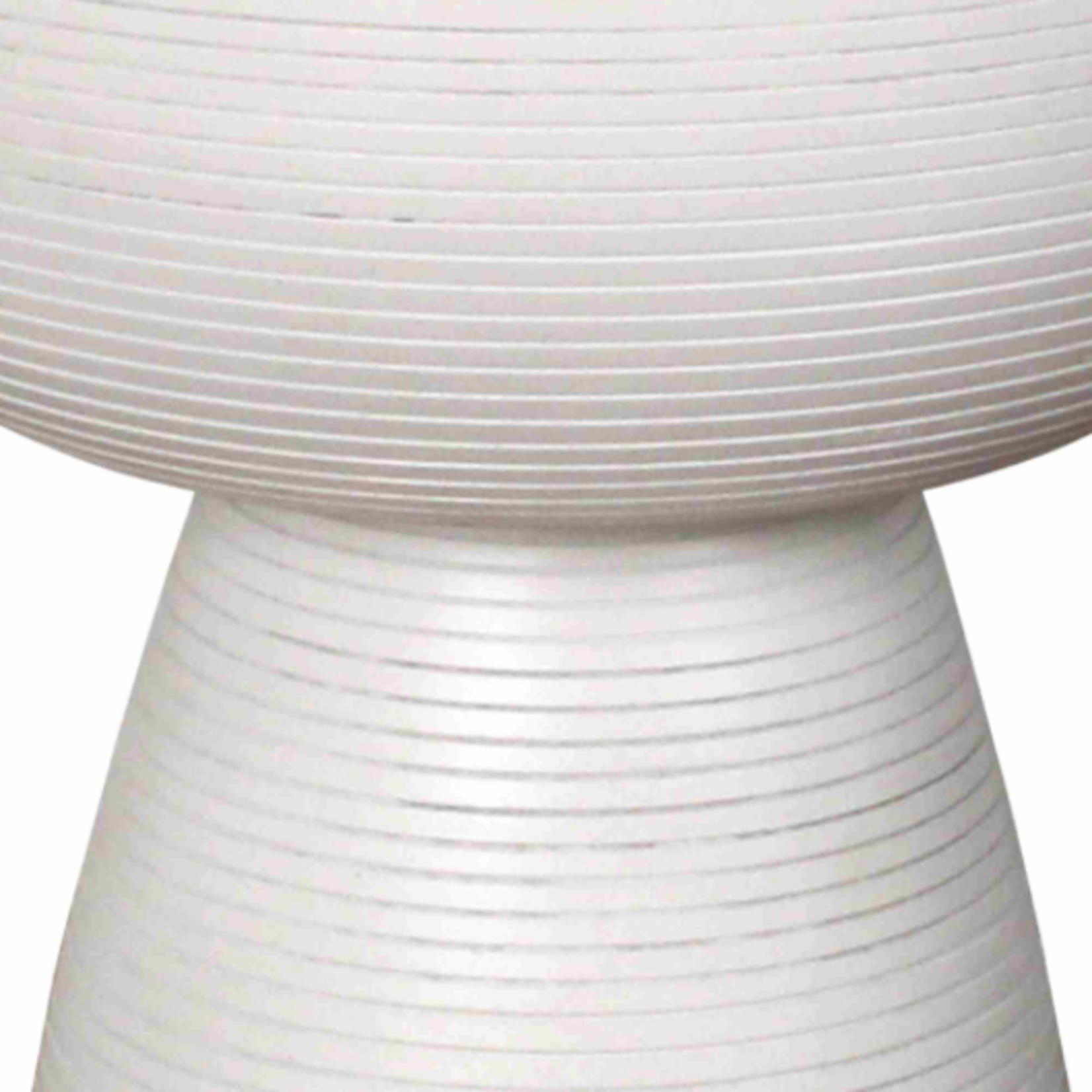 Outside The Box 22x17 White Mango Wood Hand Made Side Table